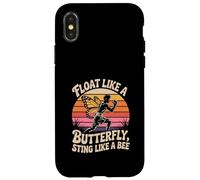 Boxer da boxe "Float Like a Butterfly" Custodia per iPhone X/XS