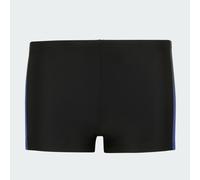 adidas Bambini e Ragazzi Gradient Swim Boxers Kids Swimwear, Black/Lucid Blue, 5-6 Years