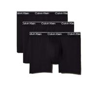 Calvin Klein - 3 paia di boxer aderenti in microfibra elasticizzata - - Underwear - Uomo - Nero - L