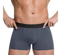 Boxer da uomo, comodi e traspiranti, in cotone, elasticizzati, delicati sulla pelle, classici, ideali per la casa e tutti i giorni, d, L
