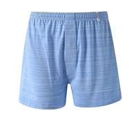 Boxer da uomo con apertura a mosca, boxer da uomo in morbido tessuto liscio con elastico in vita traspirante mutande traspiranti traspiranti biancheria intima leggera minimalista, Bu2, 3XL