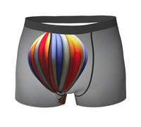 Boxer da Uomo Intimo Stampa Mongolfiera Resistente Mutande Uomo Boxer Anallergiche Intimo Maschile per attività Commerciale Uso Quotidiano attività Commerciale L