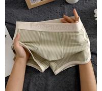 Boxer da uomo, morbidi boxer a righe per un comodo uso quotidiano (XL verde)