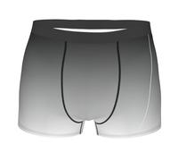 Boxer da uomo Ombre a Nero Mutande Per Gli Uomini Traspirante Trunks Slip Hipster Uomini Pantaloni Biancheria Intima, Come nella foto, XL