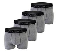 Boxer da uomo O'Neill basici, biancheria intima sportiva per tutte le occasioni in set da 2 pezzi, antracite S