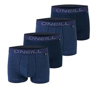 Boxer da uomo O'Neill basico, biancheria intima sportiva per tutte le occasioni in set da 2, blu melangiato L