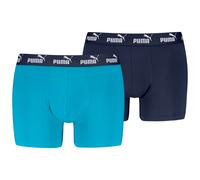 Boxer da uomo Puma Elements Basic Boxers 2P Taglia: M / Colore: blu/azzurro