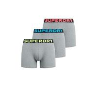 Superdry M3110452b Boxers 3 Units Grigio L Uomo