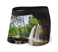 Boxer da Uomo Thailandia Heo Suwat Waterfall Khao Yai National Park Fly Front con Intimo