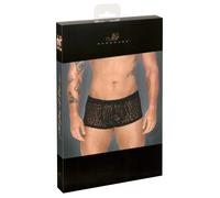 Noir Handmade H072 Leopard Flock Short-Shorts XXL