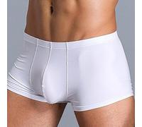 Boxer da uomo traspiranti con design ultrasottile per il massimo comfort (XL bianco)
