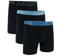 Boxer da uomo Under Armour M UA Perf Cotton 6in Taglia: S / Colore: nero/grigio