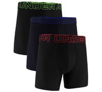 Boxer da uomo Under Armour Perf Tech 6in Taglia: M / Colore: nero/verde