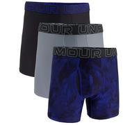 Boxer da uomo Under Armour Perf Tech Nov 6in Taglia: M / Colore: blu