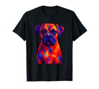 Boxer Dog Colorful Dog Lover Pop Art Maglietta