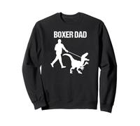 Boxer Dog Dad Dinosaur Felpa