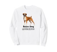 Boxer Dog Fedele all'Osso Silly to The Core Pet Style Felpa