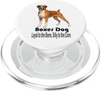 Boxer Dog Fedele all'Osso Silly to the Core Pet Style PopSockets PopGrip per MagSafe
