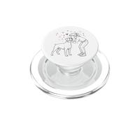 Boxer Dog Love PopSockets PopGrip per MagSafe