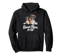 Boxer Dog Mom for Life Cute Felpa con Cappuccio