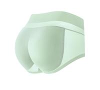Boxer Donna Cotone A Vita Bassa Panties Donna Intimo Sportivo Hotpants Donna Intimo Ciclismo Pantaloni Sotto Vestito con Cotone Passo, Verde chiaro, S