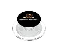 Boxer, dove vai, felice, amichevole, positivo, cane PopSockets PopGrip per MagSafe