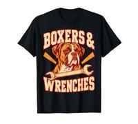 Boxer e Chiavi Boxers Cane Meccanico Maglietta