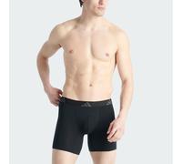 Boxer ergonomici in cotone Active Flex confezione da 2 pezzi intimo Black S
