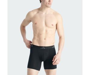 Boxer ergonomici in cotone Active Flex confezione da 2 pezzi intimo Black S