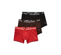 Boxer G-Star Classic trunk clr (x3) Rouge M