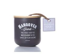 Boxer Gifts - Barattolo per la Cura della sbornia, per Risparmiare Denaro e Denaro, Divertente Regalo Segreto per Amici, familiari e colleghi, Colore: Nero