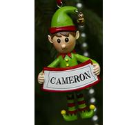 Boxer Gifts Cameron Elfo Decorazione, Ceramica, Multicolore, 8 x 4.5 x 2 cm