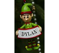 Boxer Gifts Dylan Elfo Decorazione, Ceramica, Multicolore, 8 x 4.5 x 2 cm