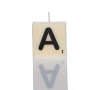 Boxer Gifts Letter a Candela, Bianco, Taglia Unica