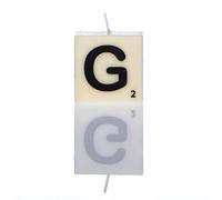 Boxer Gifts Letter g Candela, Bianco, Taglia Unica