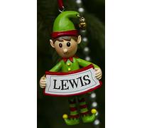Boxer Gifts Lewis Elfo Decorazione, Ceramica, Multicolore, 8 x 4.5 x 2 cm
