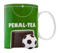 Boxer Gifts MU3054 PenalTea - Tazza a tema calcio, in ceramica,