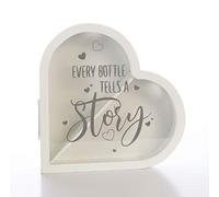 Boxer Gifts Ogni bottiglia racconta una storia illuminata in sughero e bottiglia top scatola da collezione, bella casa cucina e bar | ottimo regalo per la decorazione della tavola di nozze