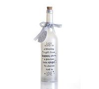 Boxer Gifts Starlight Bottle - Baby è una benedizione, bianco perla, regular