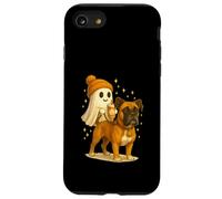 Boxer Halloween Ghost Walking Boxer Dog Custodia per iPhone SE (2020) / 7/8