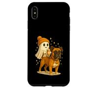 Boxer Halloween Ghost Walking Boxer Dog Custodia per iPhone XS Max