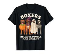 Boxer Halloween perché Le Persone Sono inquietanti Maglietta
