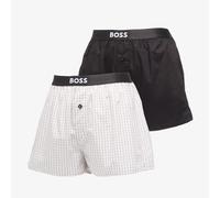 Boss 50535781 Pyjama Shorts 2 Units Bianco,Nero M Uomo