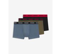 Boxer HUGO Stretch Style blu verde rosso (3 unità) - M