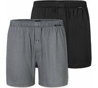 SCHIESSER Boxer 'Basic' grigio / nero Uomo SCHIESSER 4XL