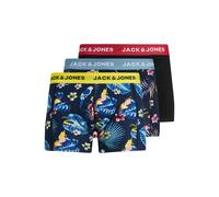 JACK & JONES Boxer blu fumo / giallo / rosso / nero, Taglia S
