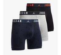 Boxer Jordan Jhm Mens Fight Cotton Esst 3-Pack Obsidian L