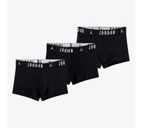 Boxer Jordan Men Flight Cotton 3-Pack Trunk Black S