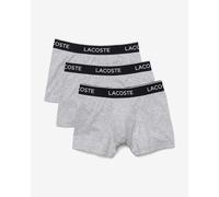 Boxer Lacoste Casual Stretch grigio (3 unità) - XL