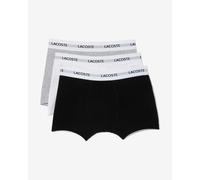 Boxer Lacoste Court nero bianco grigio (3 unità) - XS